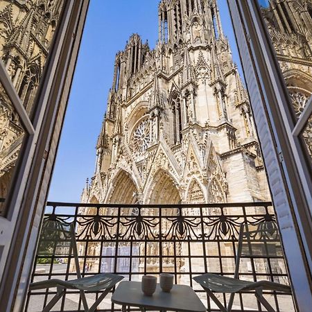 Au Pied De La Cathedrale #Vuemagique Leilighet Reims Eksteriør bilde